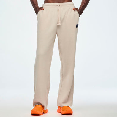 Class of 2001 Straight Leg Track Pants - Beige Z1B000661