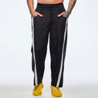 Apres Zumba High Rise Crop Track Pants - Bold Black Z1B000675