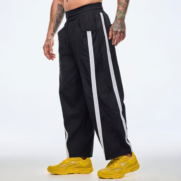 Apres Zumba High Rise Crop Track Pants - Bold Black Z1B000675
