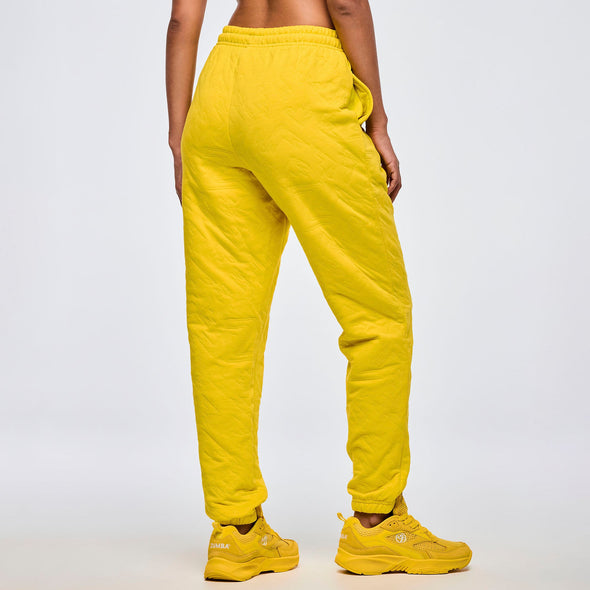 Apres Zumba Quilted Slouch Sweatpants- Sunrays Z1B000681