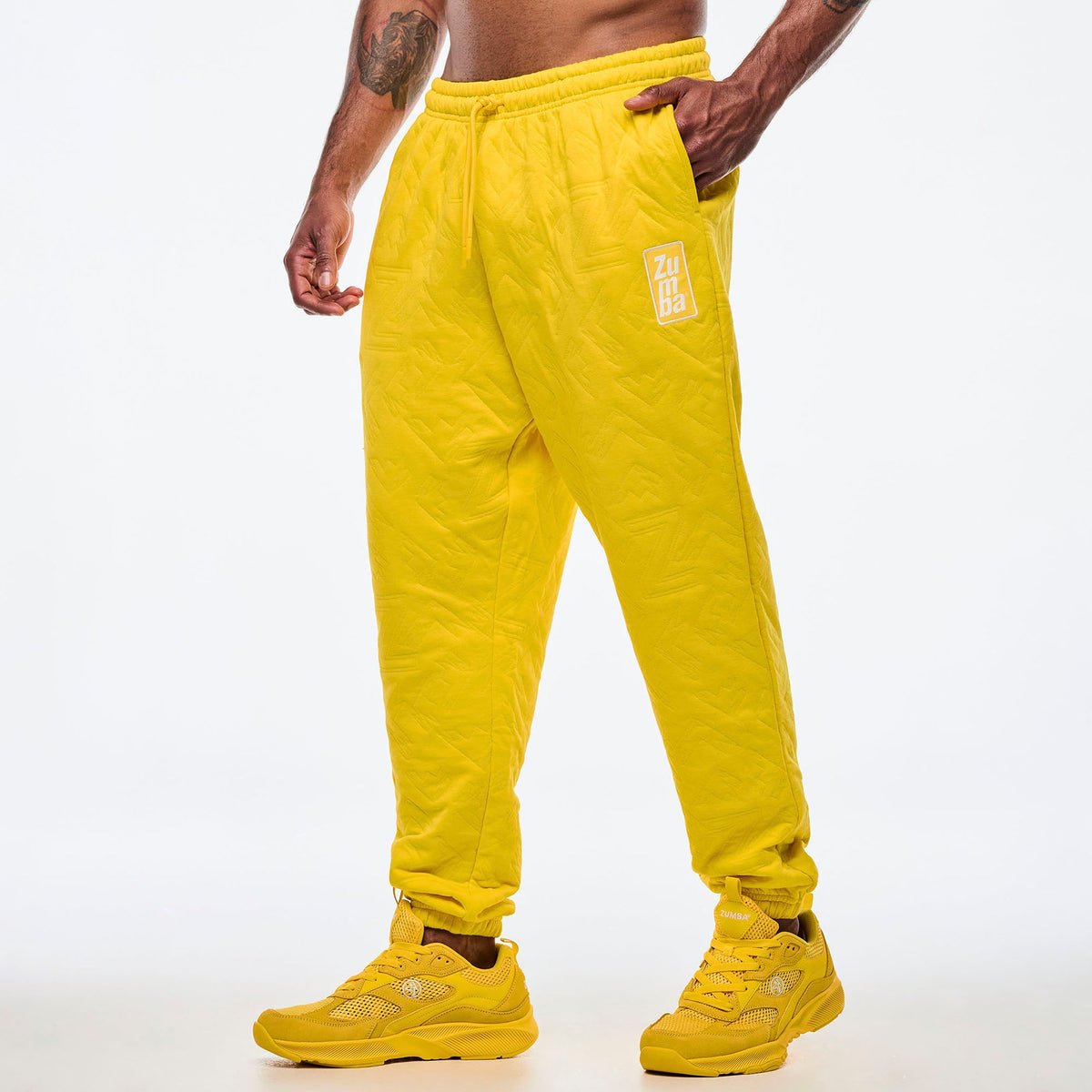 Apres Zumba Quilted Slouch Sweatpants- Sunrays Z1B000681