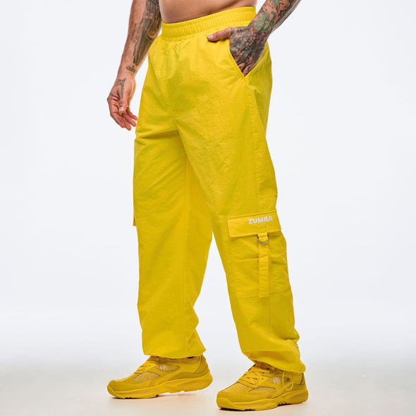 Apres Zumba High Rise Cargo Pants With Tassels - Sunrays Z1B000687