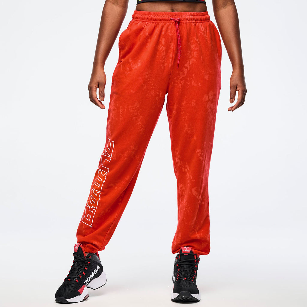 Eastern Flavor Slouch Sweatpant - Fuego Red Z1B000713