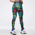 Latin Movement Z-Lift High Rise Ankle Leggings - Bold Black Z1B000735