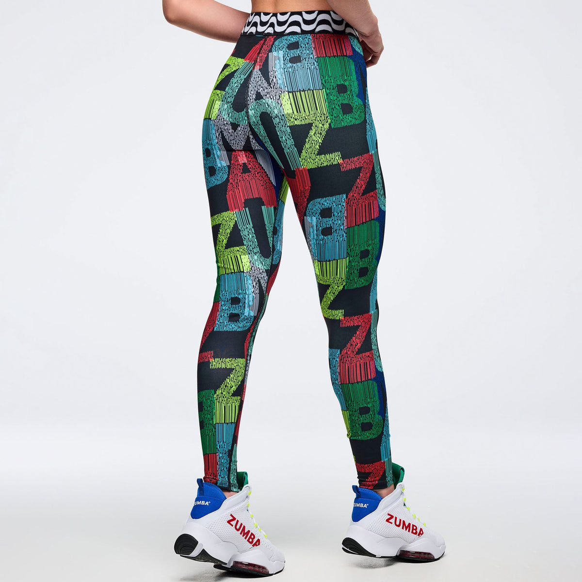 Latin Movement Z-Lift High Rise Ankle Leggings - Bold Black Z1B000735