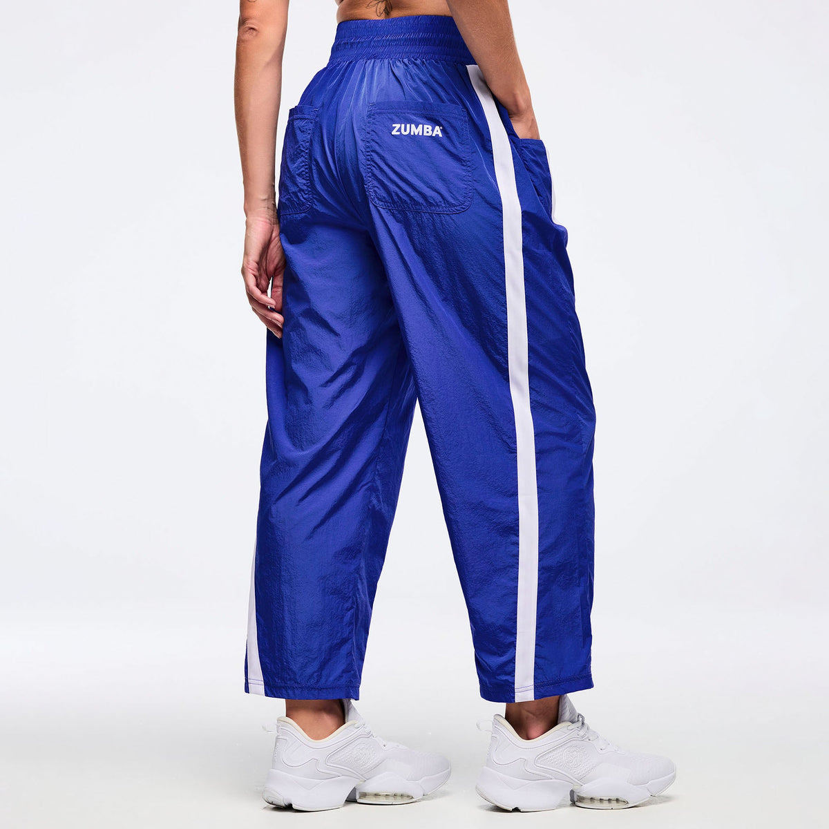 Latin Movement High Rise Crop Track Pants - So Into Blue Z1B000737