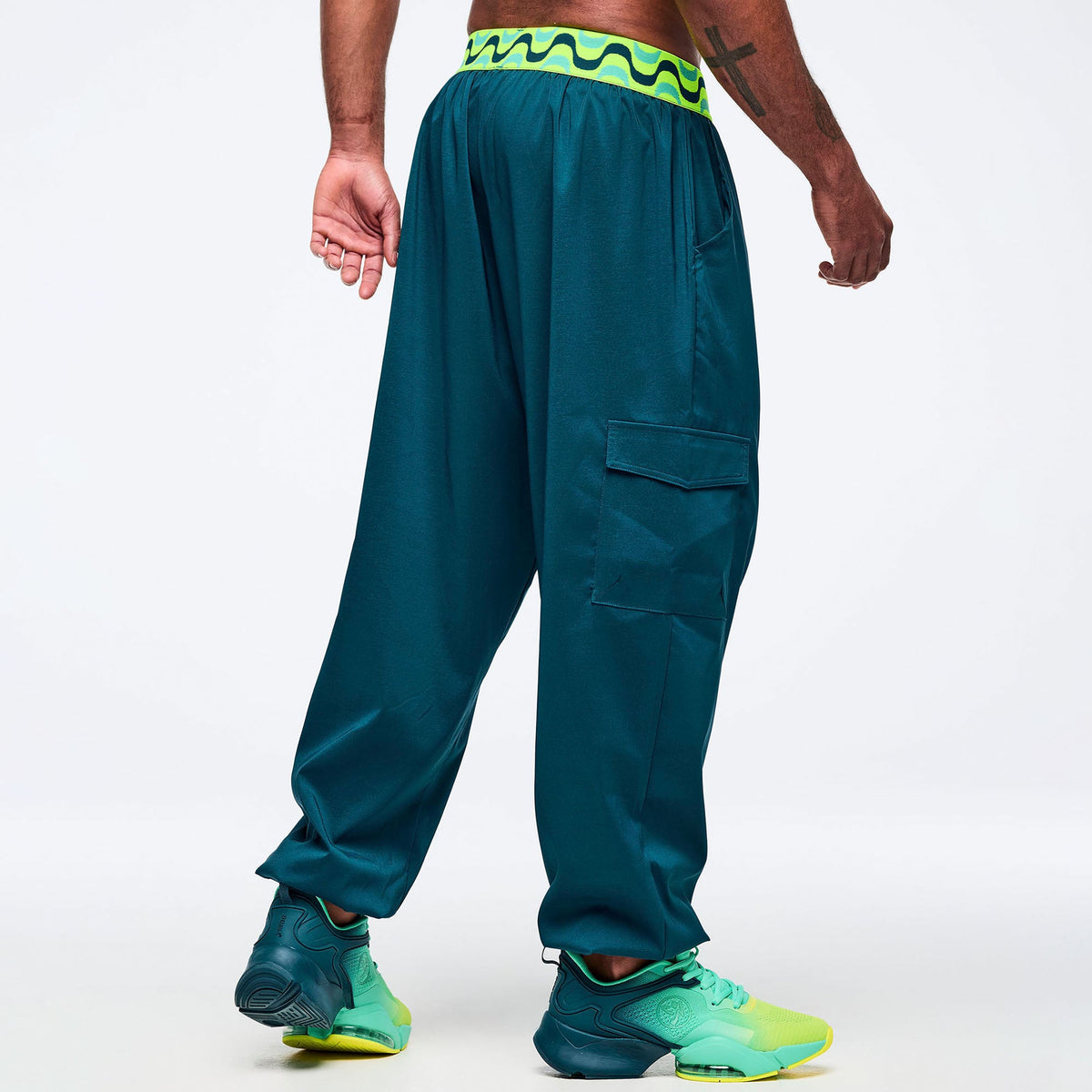 Latin Movement Parachute Cargo Pants - Eclipse Z1B000740