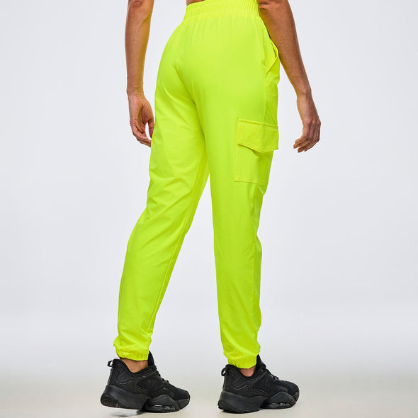 Neon Cargo Pants - Gumball / Get in Lime / Caution Z1B000770