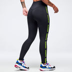 Eastern Flavor Ultra High Waisted Ankle Leggings Bold Black Z1B000773