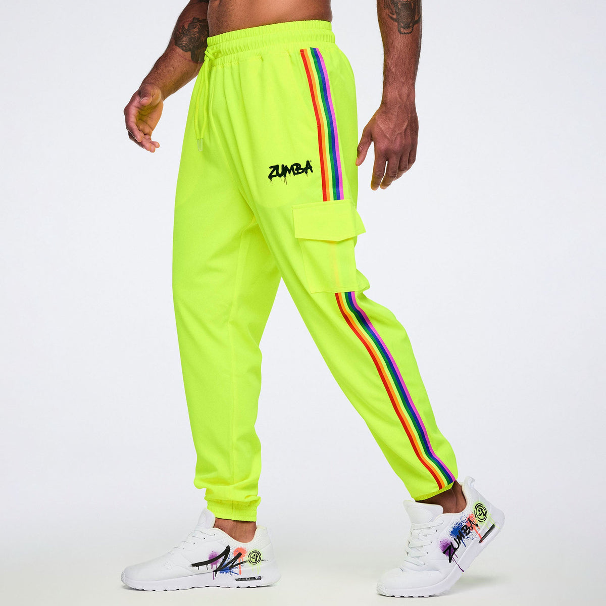 Pride Cargo Pants - Caution Z1B000781