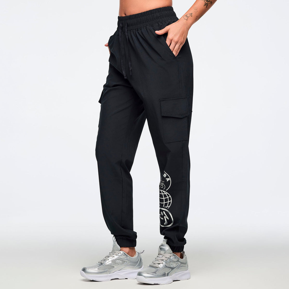 Zumba 25 Cargo Pants - Bold Black Z1B000816