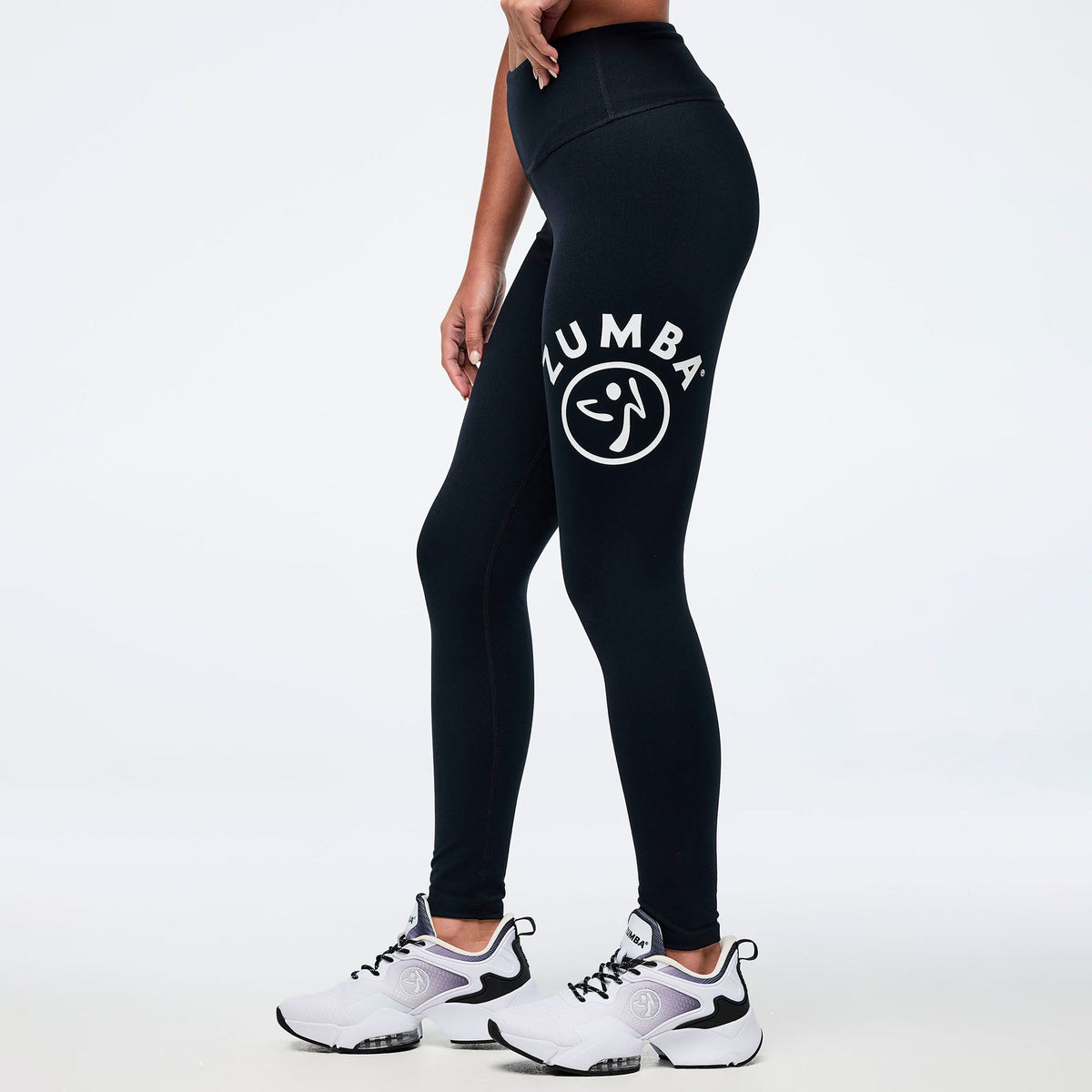 Zumba Basic High Waisted Ankle Leggings - Bold Black Z1B000821