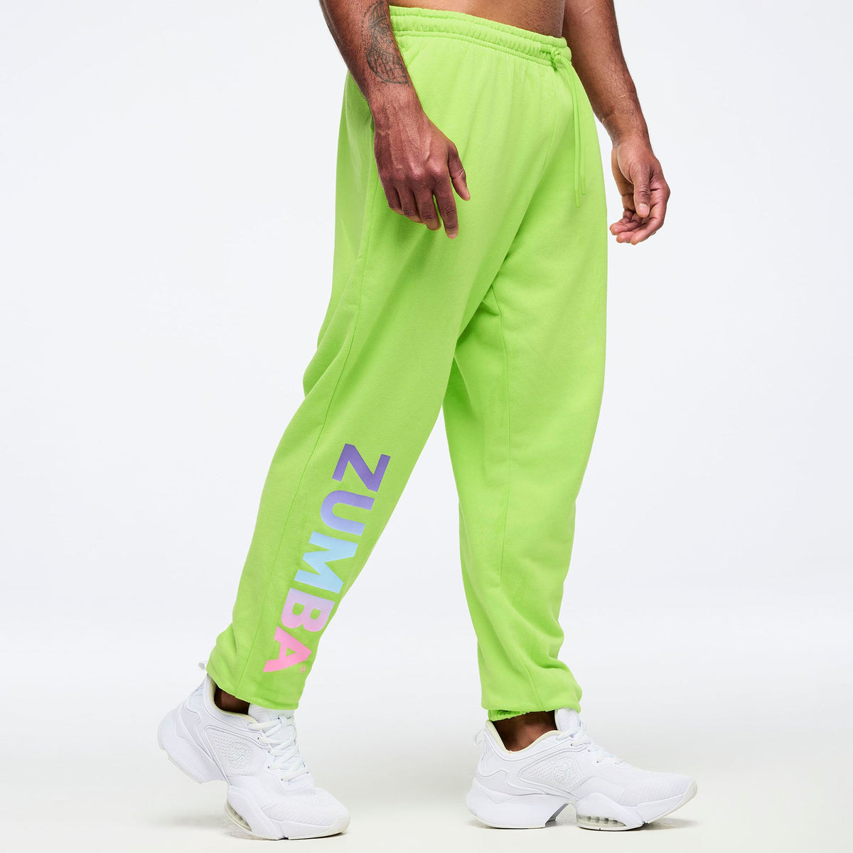Pastel Slouch Sweatpants - Be Seen Green Z1B000826