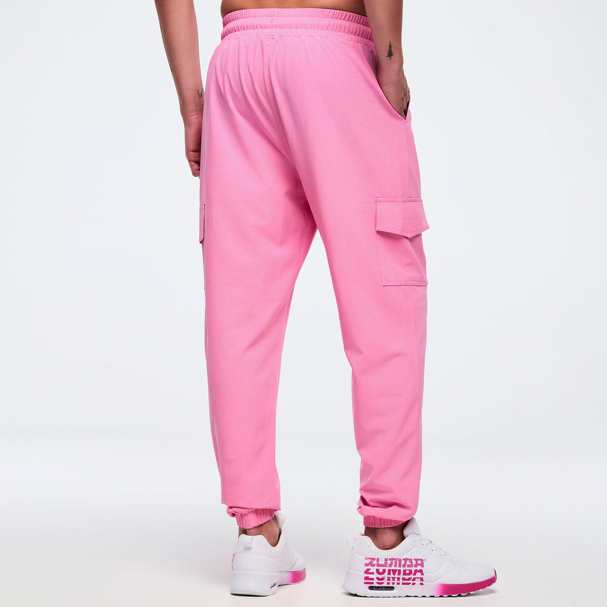 Pastel Woven Cargo Pants - Pastel Kiss Z1B000829