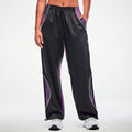 Electric Feel Curvy Track Pants - Black/Pink Z1B000864