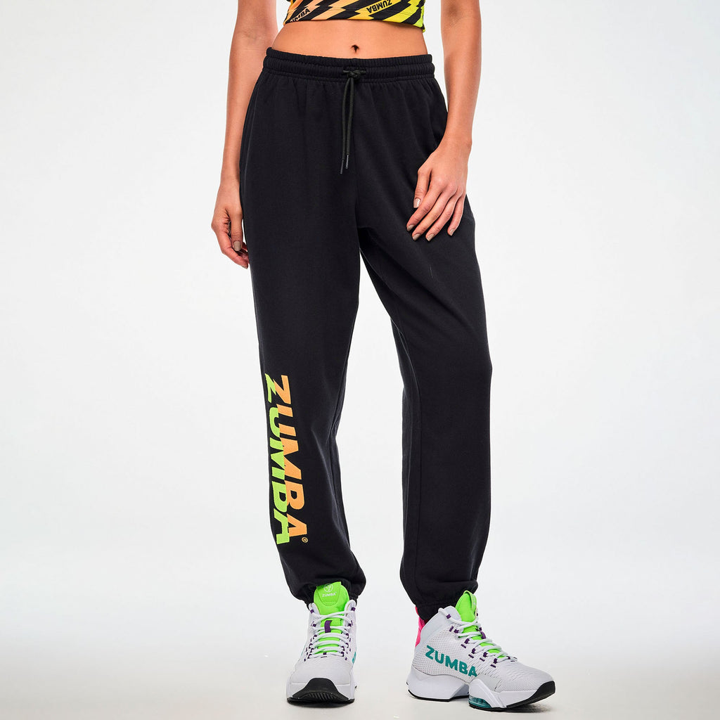 Electric Feel Slouch Sweatpants Bold Black Z1B000867
