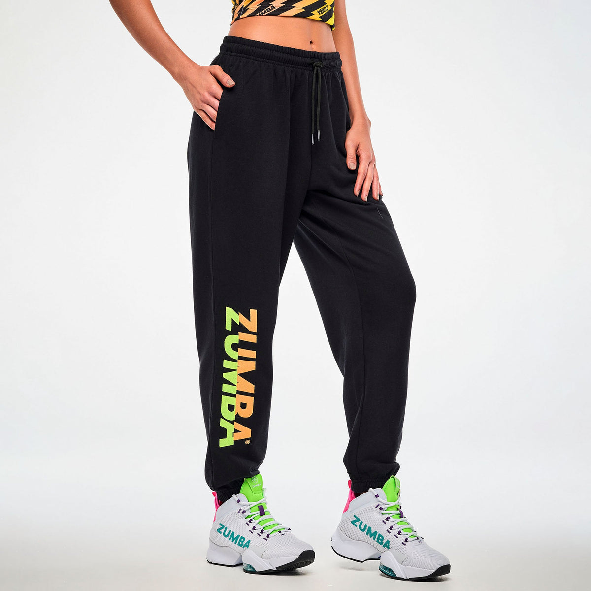 Electric Feel Slouch Sweatpants Bold Black Z1B000867