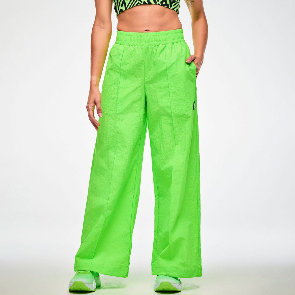 Electric Feel Track Pants - Get in Lime Z1B000869