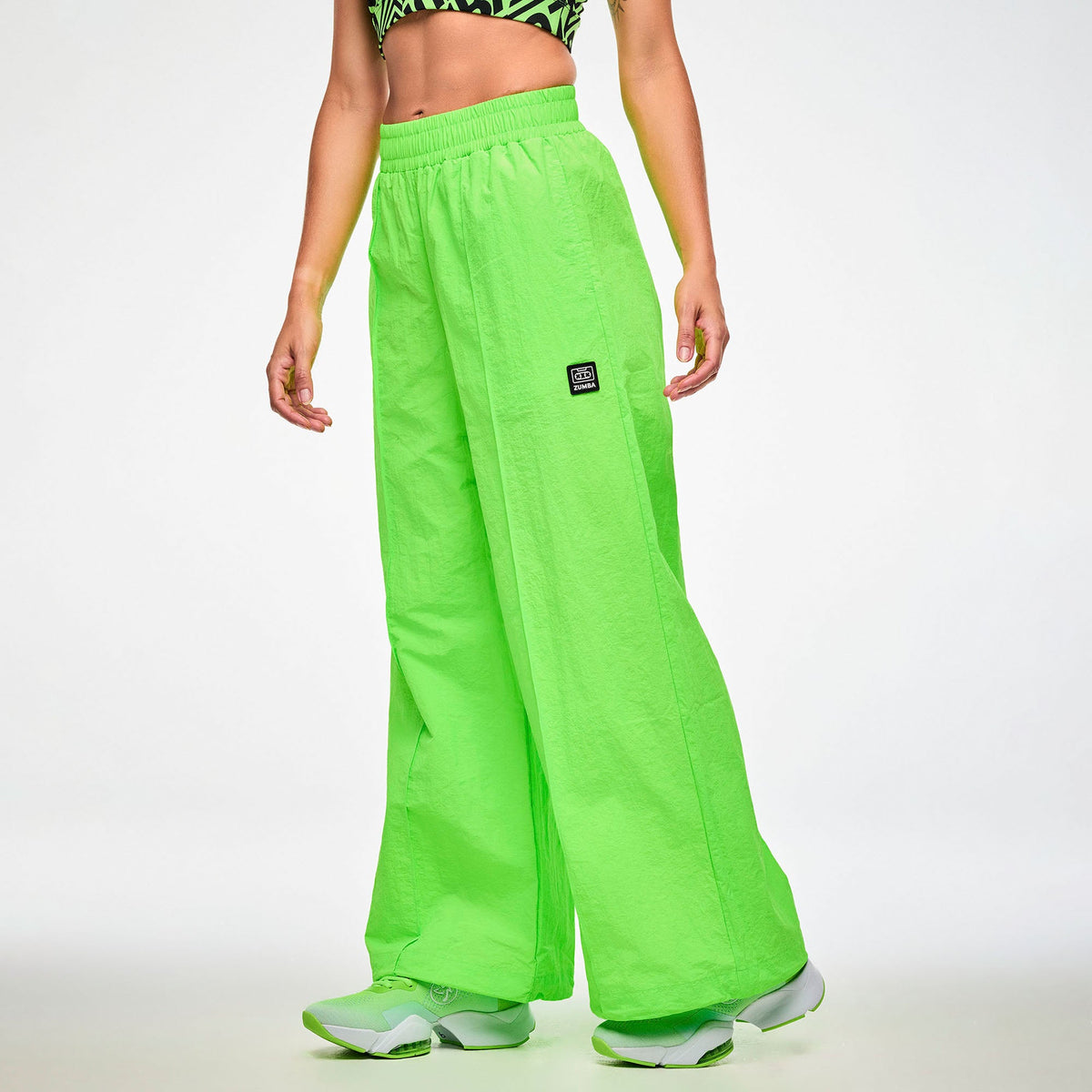 Electric Feel Track Pants - Get in Lime Z1B000869