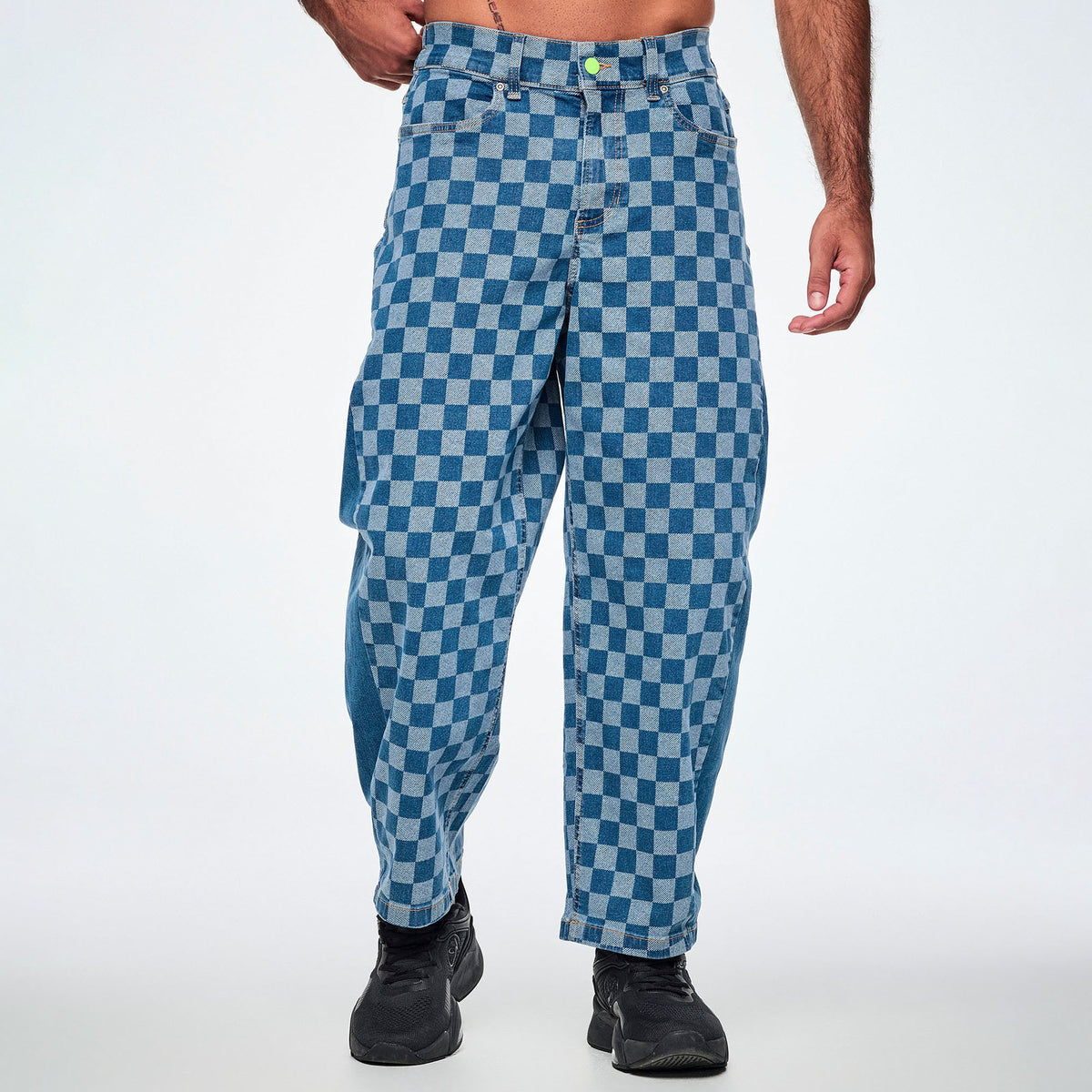 Jean Jamz Barrel Ankle Pants- Denim Z1B000892