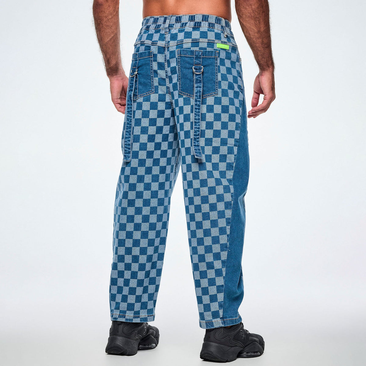 Jean Jamz Barrel Ankle Pants- Denim Z1B000892