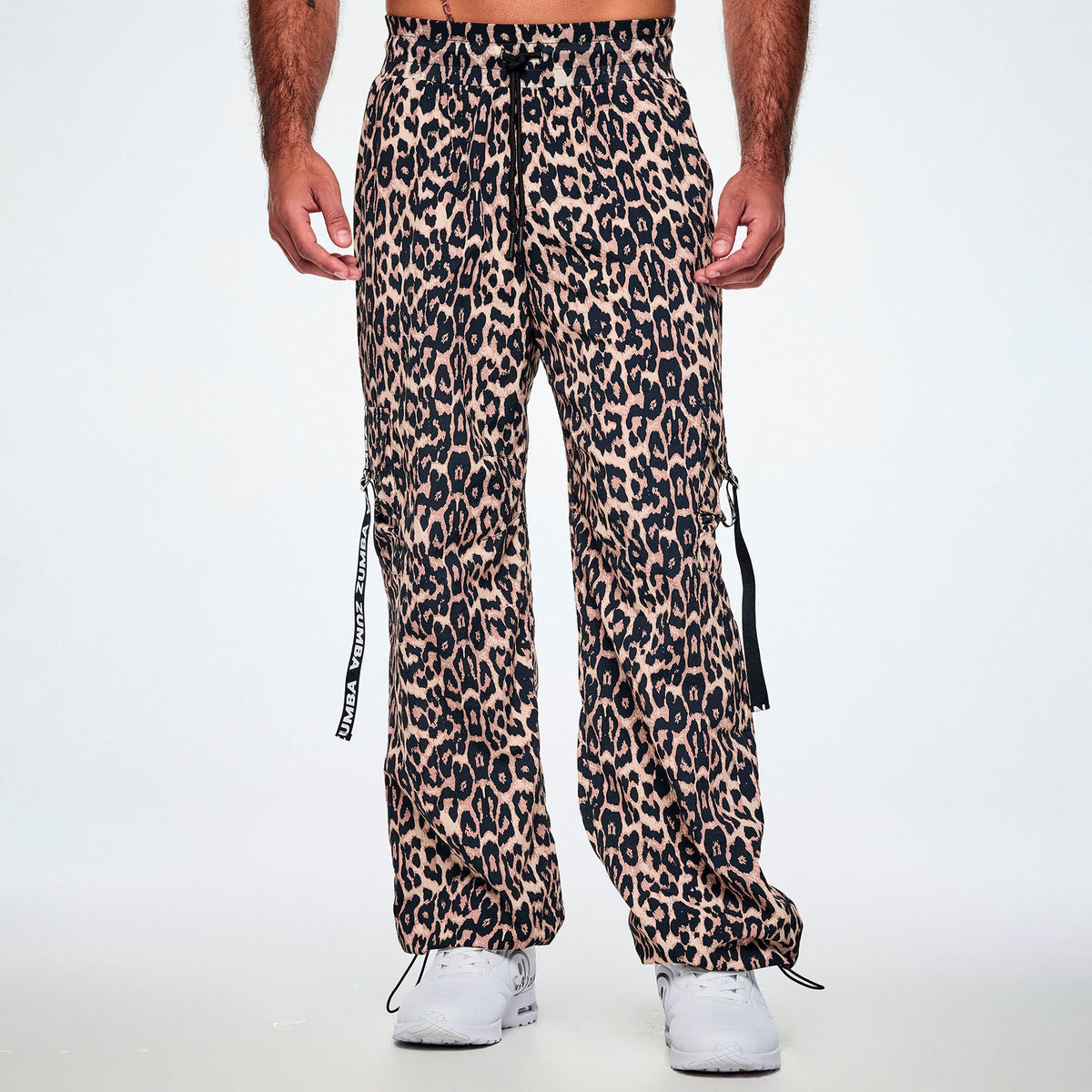Rock 'n' Roll Woven Long Cargo Pants - Black/Tan Z1B000909