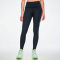 Dale-Z High Waisted Ankle Legging - Bold Black Z1B000920