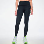 Dale-Z High Waisted Ankle Legging - Bold Black Z1B000920