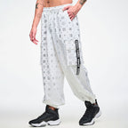 Dale-Z Parachute Cargo Pants - White/Silver Z1B000926