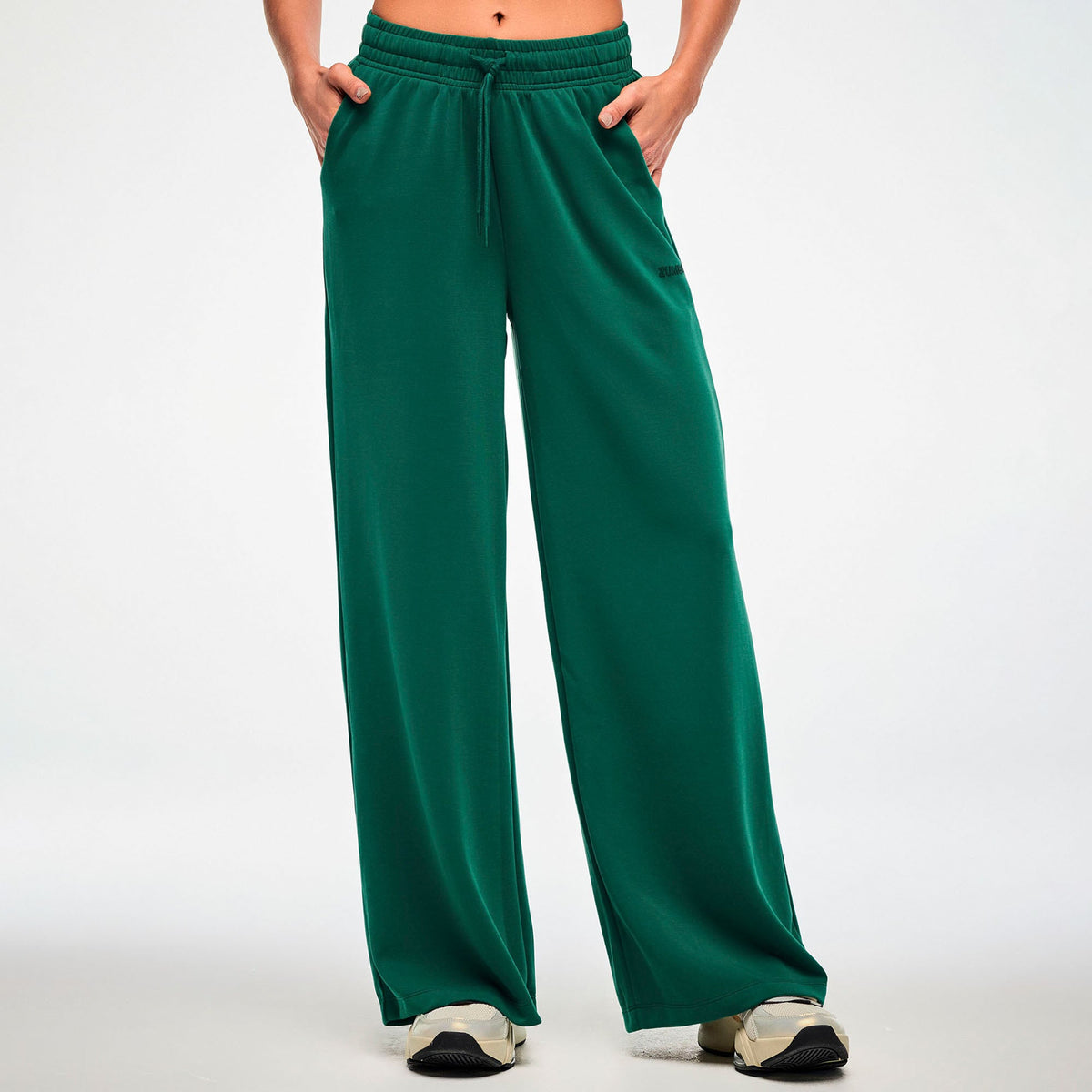 Zumba Modal High Waisted Pants - Let's Go Indigo / Teal Tango Z1B000935