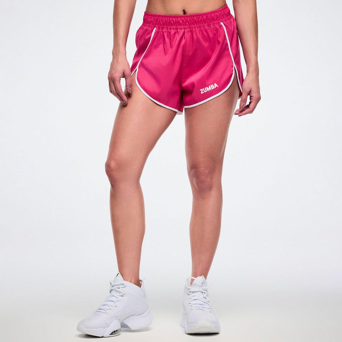 Color Spree Running Shorts - Blue / Pink Z1B000938