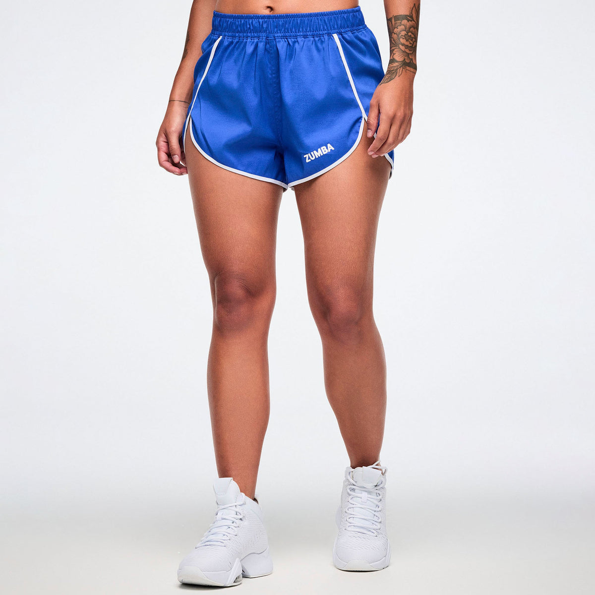 Color Spree Running Shorts - Blue / Pink Z1B000938