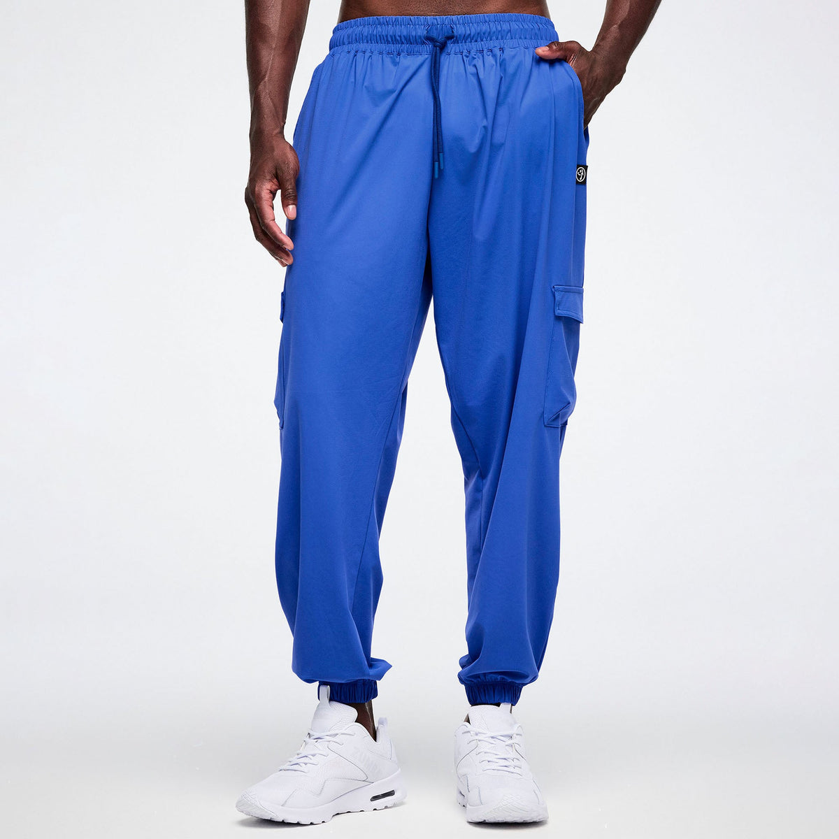 Color Spree Baggy Cargo Pants - So Into Blue Z1B000940