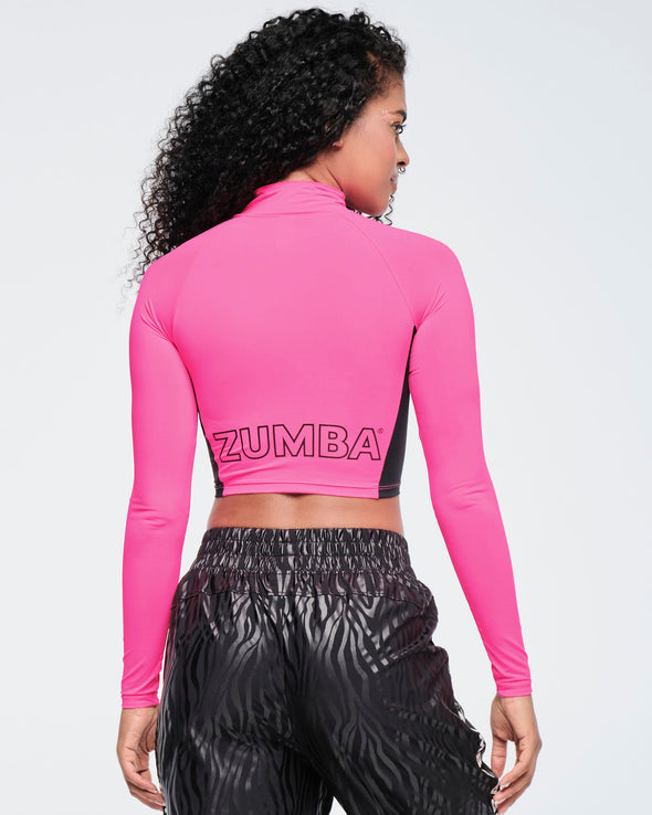 Funscape Long Sleeve Crop Top - Gumball Z1T000536