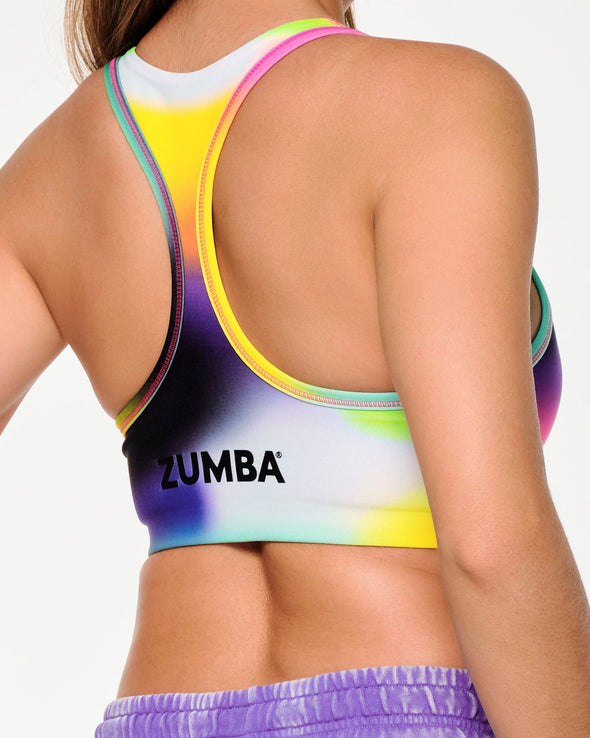 Zumba Tropidelic Reversible Bra - Multi / Totally Turf Z1T000593