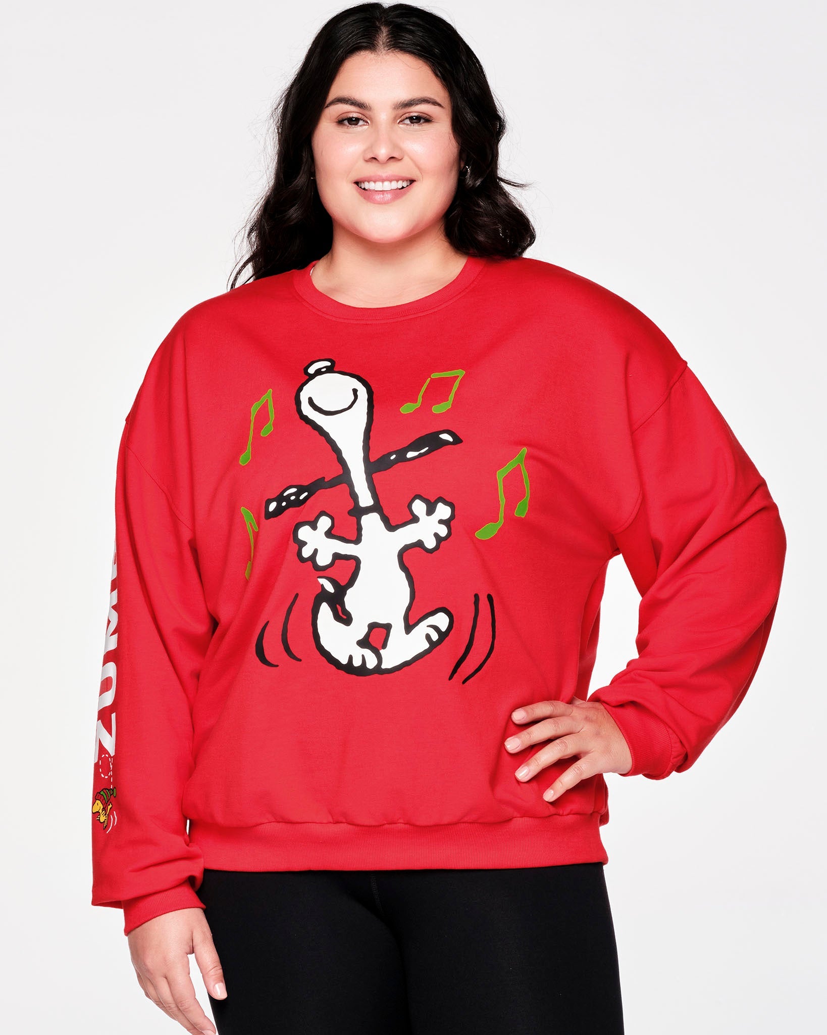 Zumba X Peanuts Sweatshirt - Viva La Red Z1T000631