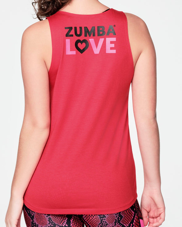 Zumba Love Tank -  Viva La Red Z1T000632