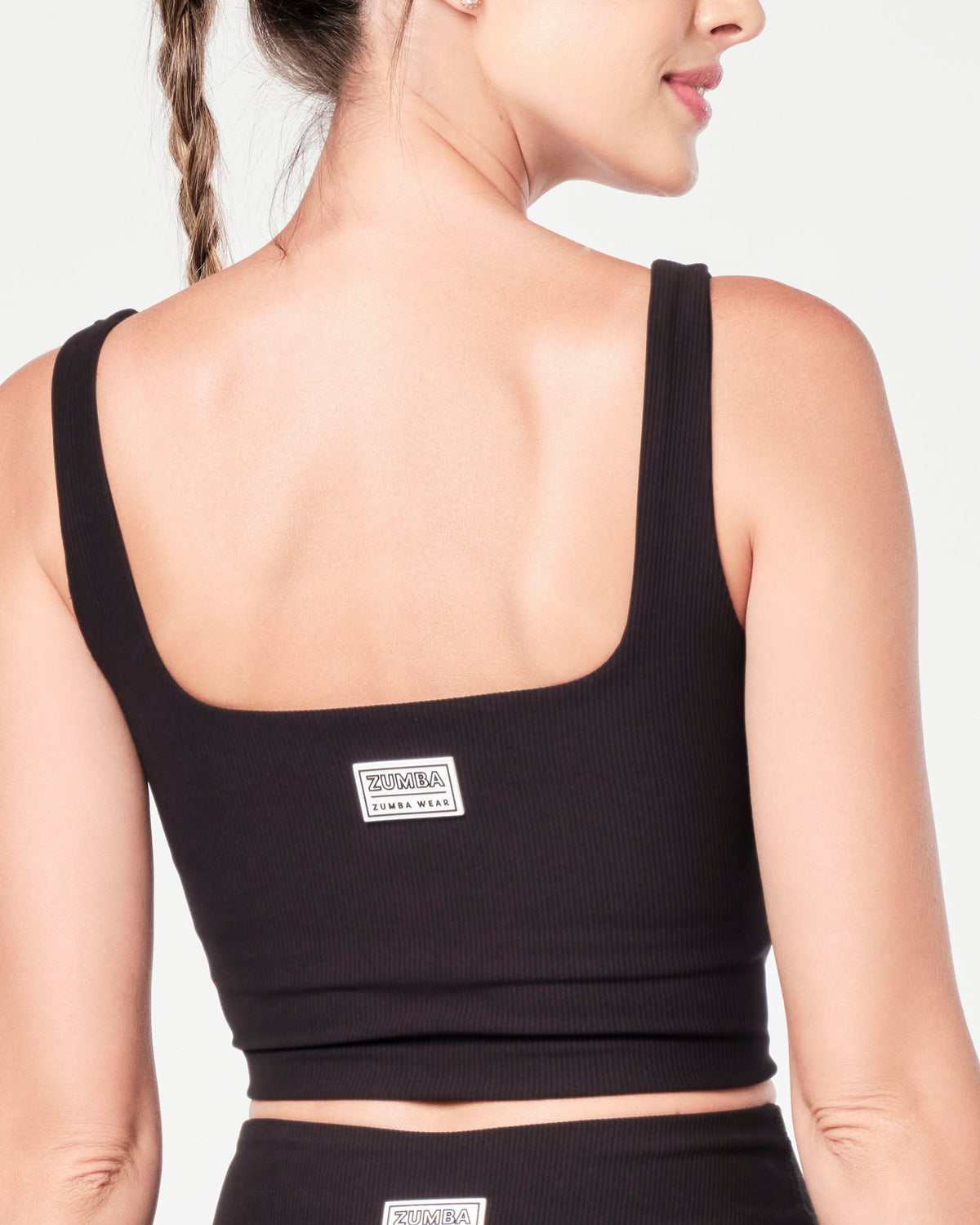 Zumba Prep Crop Tank With Shelf Bra - Bold Black / Very Verde / Let's Go Indigo / Pink Happy Z1T000671