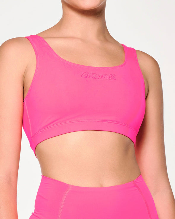 Zumba Sun And Swim Bra - Pink Happy Z1T000764