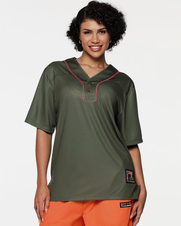 ZW X GW Sporty Jersey - Olive You Z1T000797