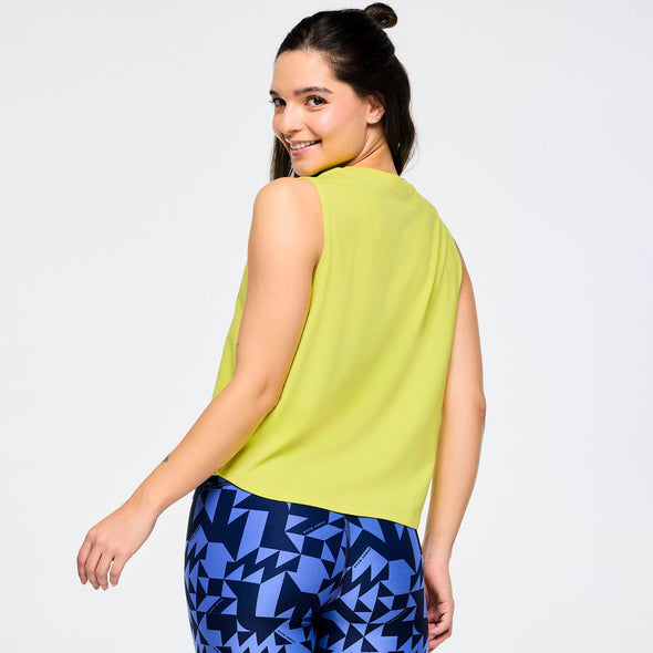 Zumba Out Loud Loose Muscle Tank - Lemon Z1T000852