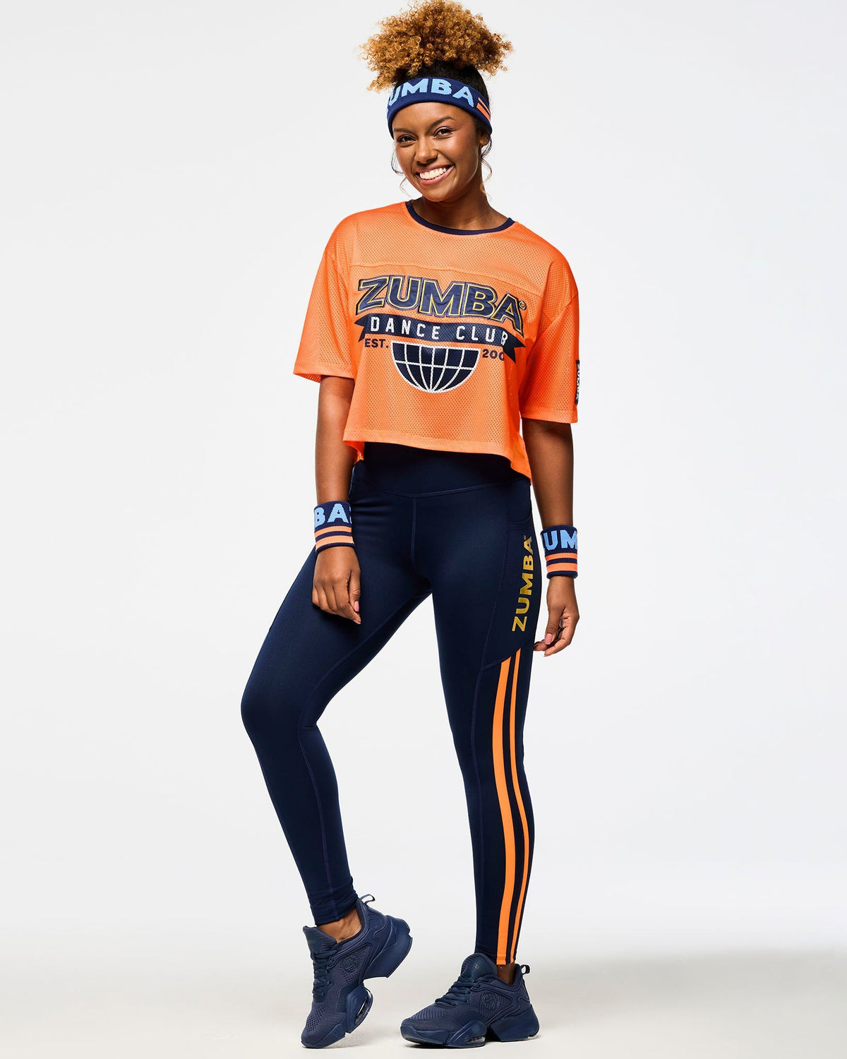 Victory Mesh Boxy Crop Top - Cherry / Orange You Hot Z1T000893