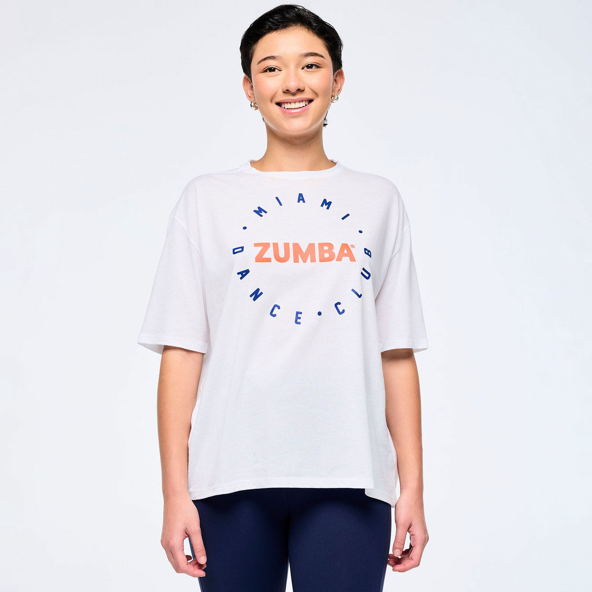 Victory Boxy Top With Turnback Hems - Wear It Out White Z1T000903