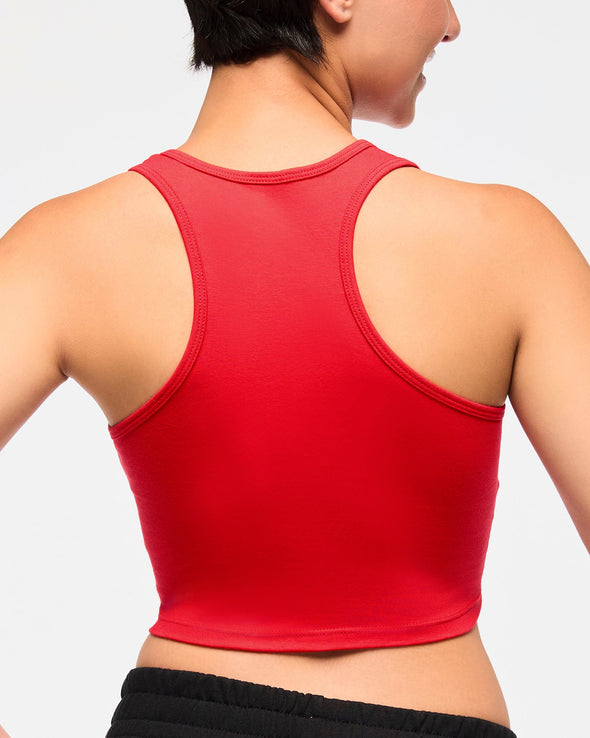 Zumba Haus Crop Racerback - Cherry Z1T000913