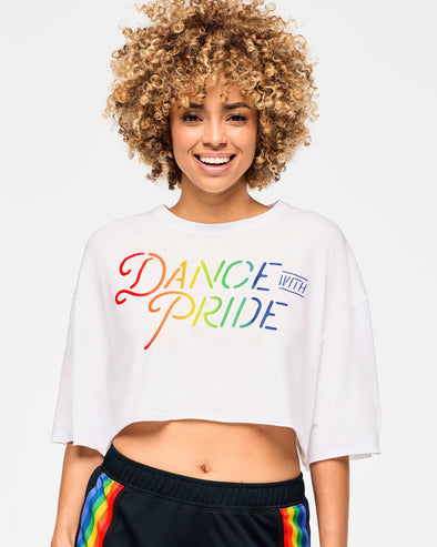 Zumba Boxy Crop Top - Wear It Out White Z1T000929