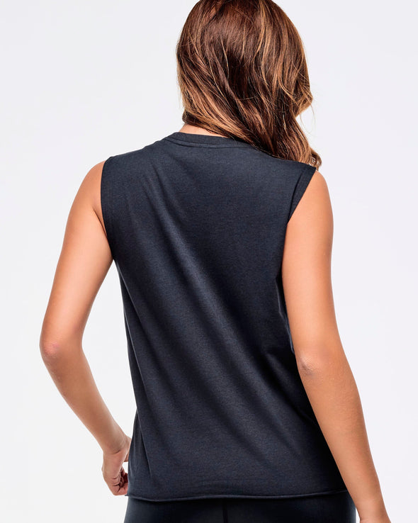 Zumba Libre Crew Neck Muscle Tank - Bold Black Z1T000947