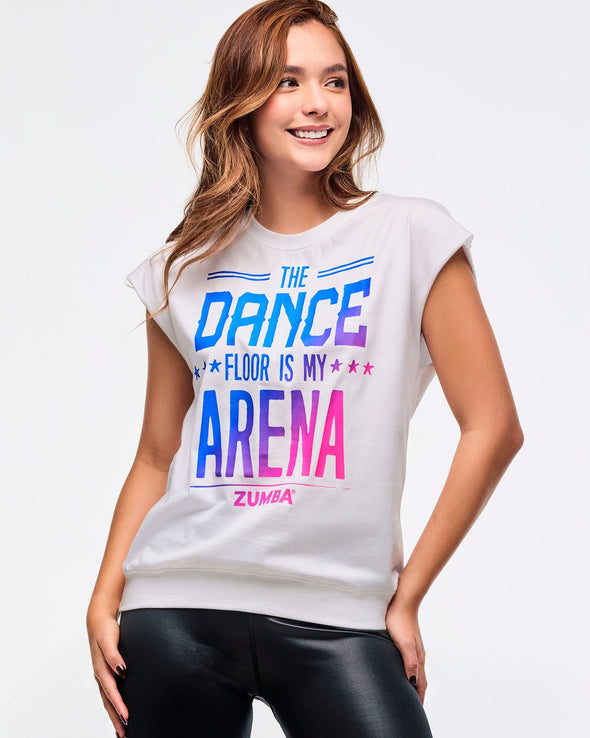 Zumba Libre Top With Open Back - Wear It Out White Z1T000955