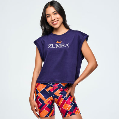Class of 2001 Loose Tank - Orange / Navy Z1T000992