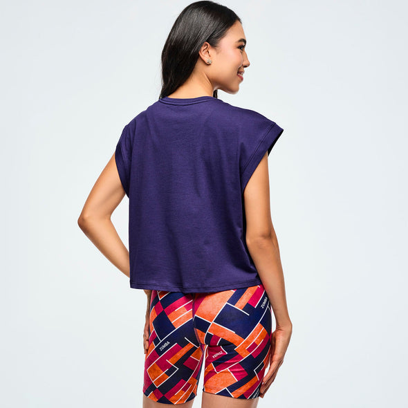 Class of 2001 Loose Tank - Orange / Navy Z1T000992