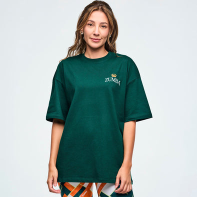 Class of 2001 Oversized Top - Teal Tango Z1T000996